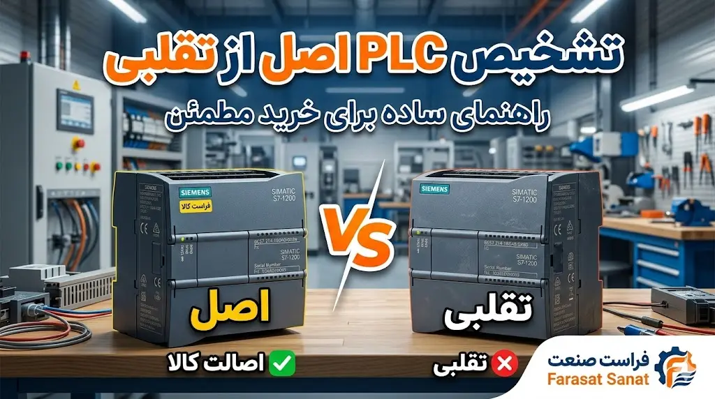 تشخیص PLC اصل از تقلبی